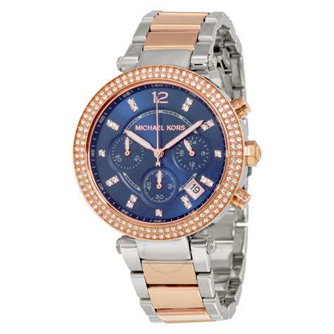 blue tone michael kors watch|mike eps watches with bling.